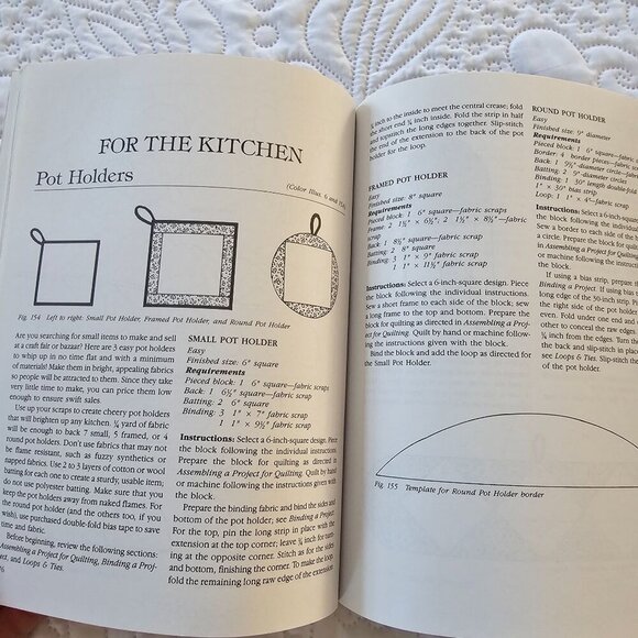 Vintage 1988 and 2001 Quilting Books Bundle - Small Projects & Weekend Quilts - Picture 15 of 16